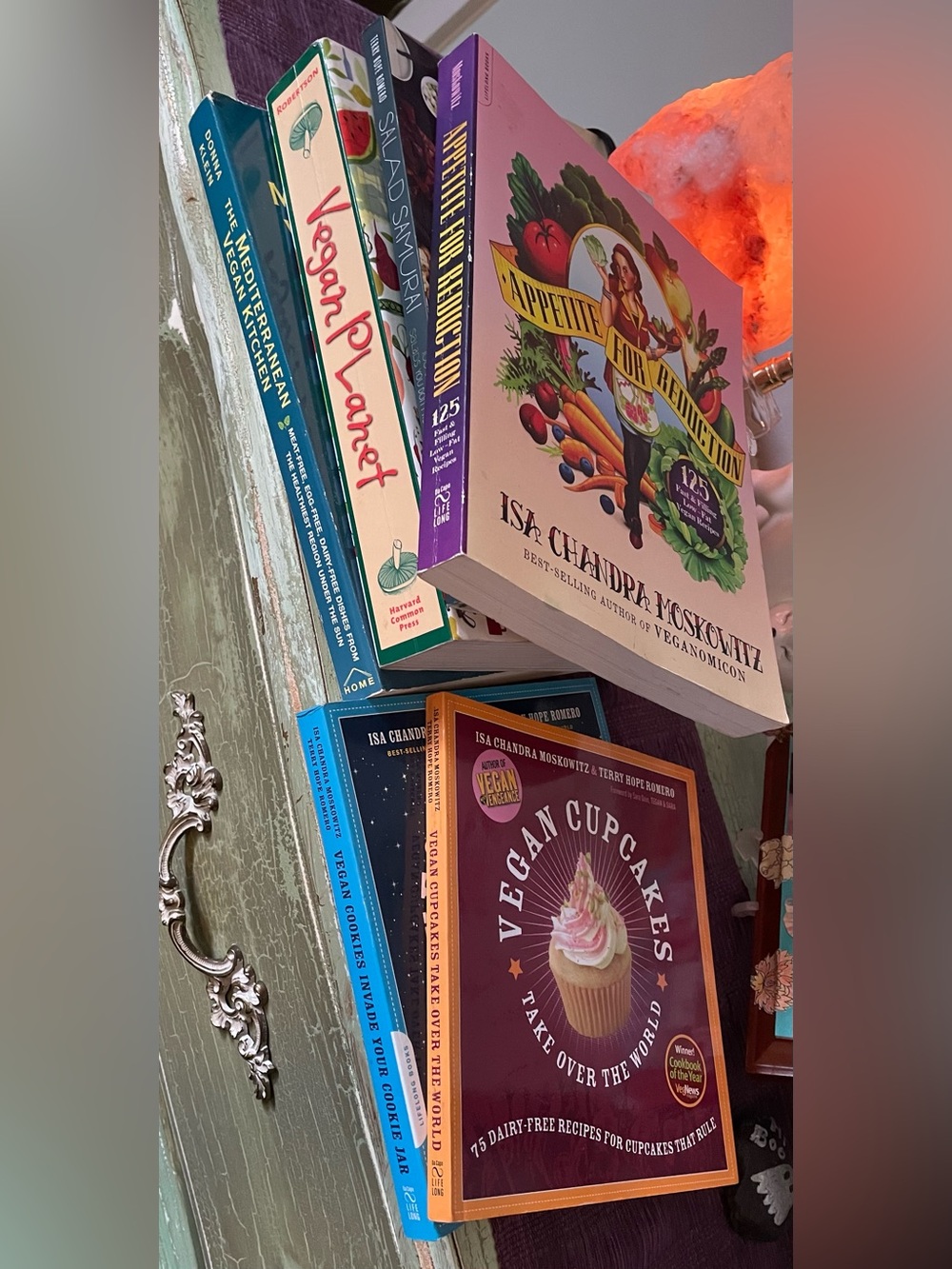 Vegan Planet Cookbook Stack - Multicolor Covers - Picture 3 of 3
